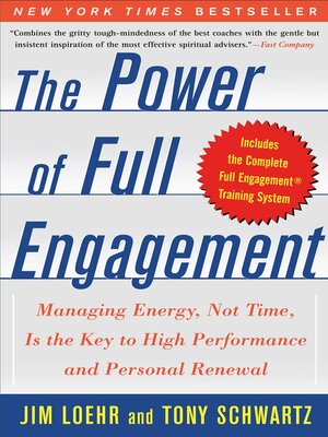 The Power of Full Engagement - ebook